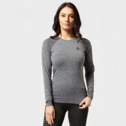 Odlo Women's Performance Light Long Sleeve Base Layer Top