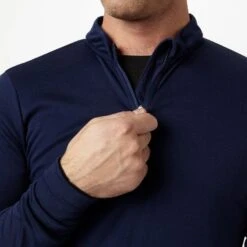 Mens' Long-sleeve Thermal Zip Top -Regatta Store go 208228 d