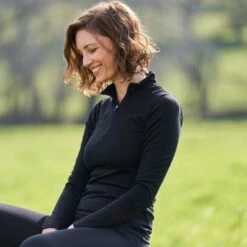 Women’s Long Sleeve Thermal Zip Neck Baselayer Top -Regatta Store go 208297 f