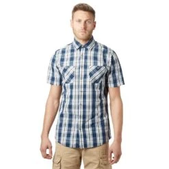 Men's Checked Short-Sleeve Shirt -Regatta Store go 255817 z