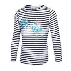 Regatta Kids' Carmella Striped Long Sleeve T-Shirt