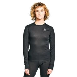 Odlo Women’s ACTIVE WARM ECO Long-Sleeve Baselayer Top -Regatta Store go 376705 z