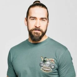 Mens' Motorcycle Frog Art T-shirt -Regatta Store go 377475 d