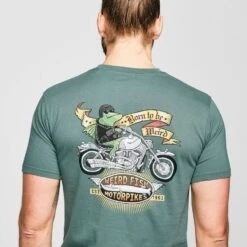 Mens' Motorcycle Frog Art T-shirt -Regatta Store go 377475 e