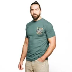 Mens' Motorcycle Frog Art T-shirt -Regatta Store go 377475 z