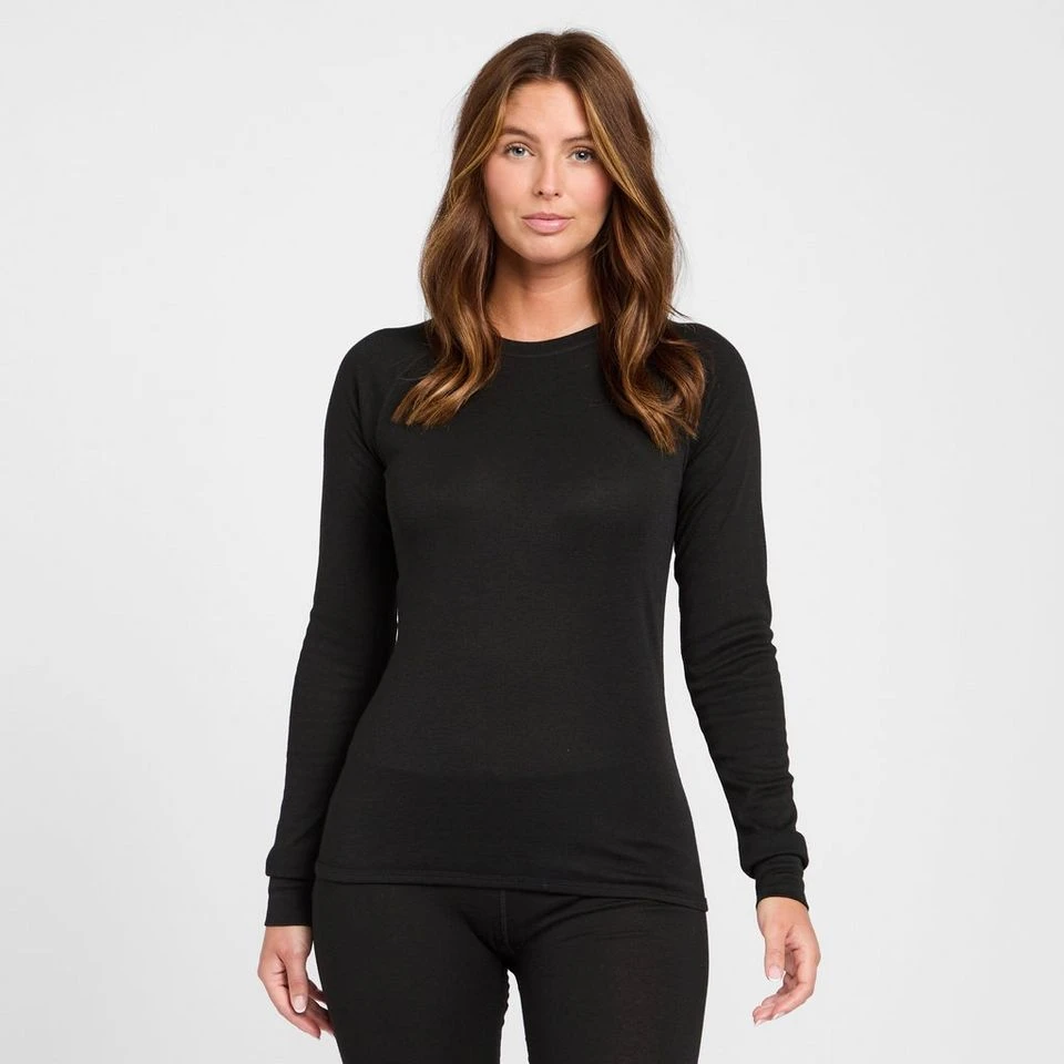 Women's Merino Crew Baselayer Top 3 Women's Merino Crew Baselayer Top