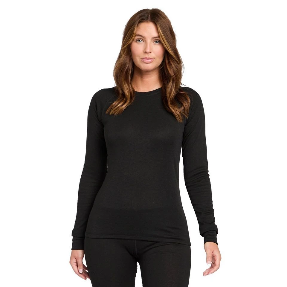 Women's Merino Crew Baselayer Top 8 Women's Merino Crew Baselayer Top - Image 6