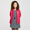 Regatta Childs Calderdale II Waterproof Jacket Pink Fusion