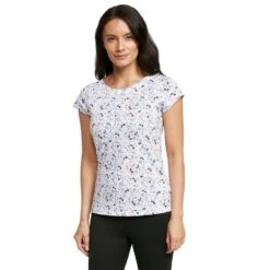 Women’s Ditsy Print Short Sleeved Tee -Regatta Store go 419120 z