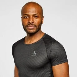 Odlo Men's Active F-Dry Light Eco Short Sleeve BaseLayer Top -Regatta Store go 444490 d