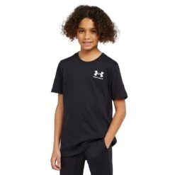 Under Armour Kids’ Sportstyle Left Chest Short Sleeve Tee -Regatta Store go 466958 z