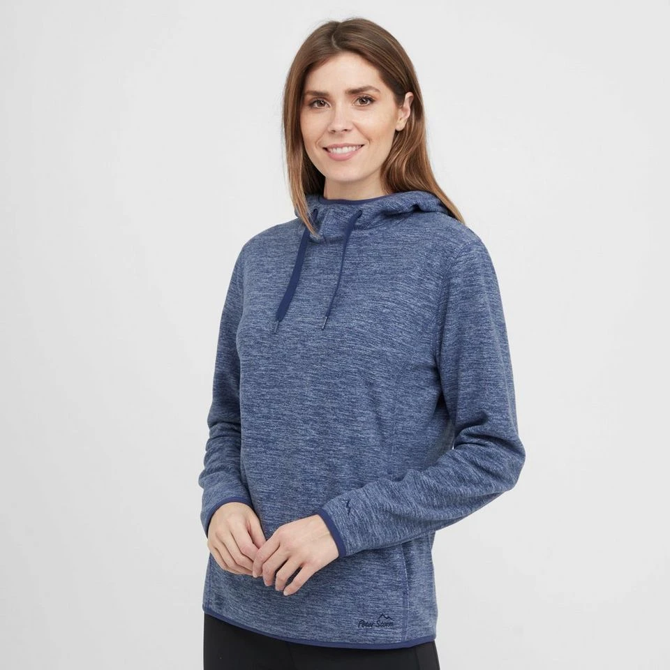 Women's Marl Fleece Hoodie 3 Women's Marl Fleece Hoodie