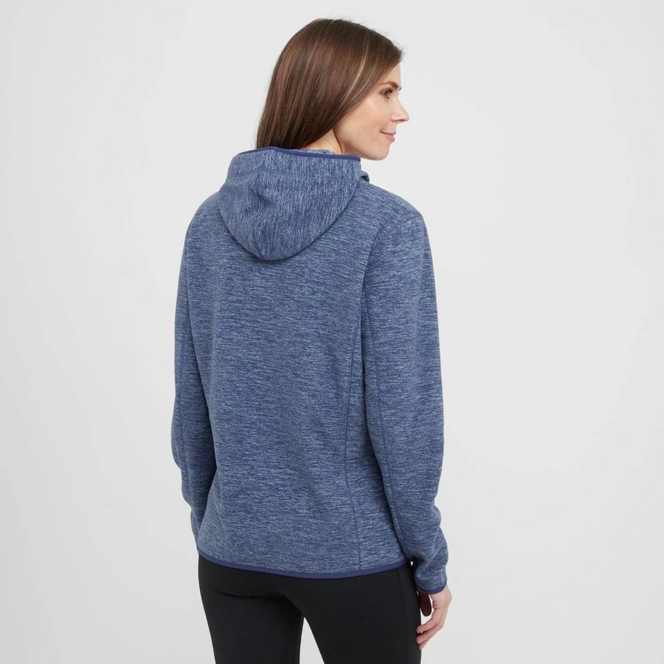 Women's Marl Fleece Hoodie 4 Women's Marl Fleece Hoodie - Image 2