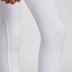 Kids' Thompson Knee Patch Breeches White -Regatta Store go 477767 f