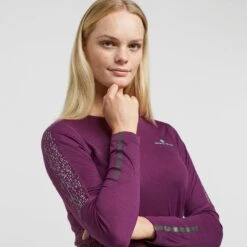 RONHILL Women's Life Nightrunner Long Sleeve T-Shirt -Regatta Store go 479830 f