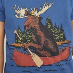 Kids' Boat Moose T-Shirt -Regatta Store go 526175 e