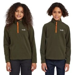 Kids’ Bracken Half Zip Fleece -Regatta Store go 558924 z