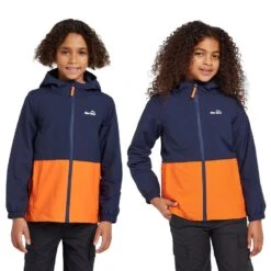 Kids’ Colour Block Waterproof Jacket -Regatta Store go 562090 z