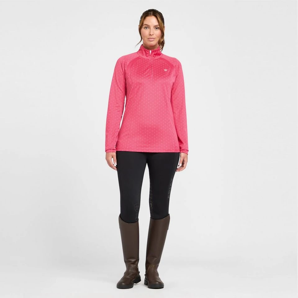 Ariat Women’s Sunstopper 2.0 1/4 Zip Baselayer 5 Ariat Women’s Sunstopper 2.0 1/4 Zip Baselayer - Image 3