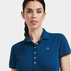 Ariat Women's Prix 2.0 Short Sleeved Polo Shirt -Regatta Store go 574068 c