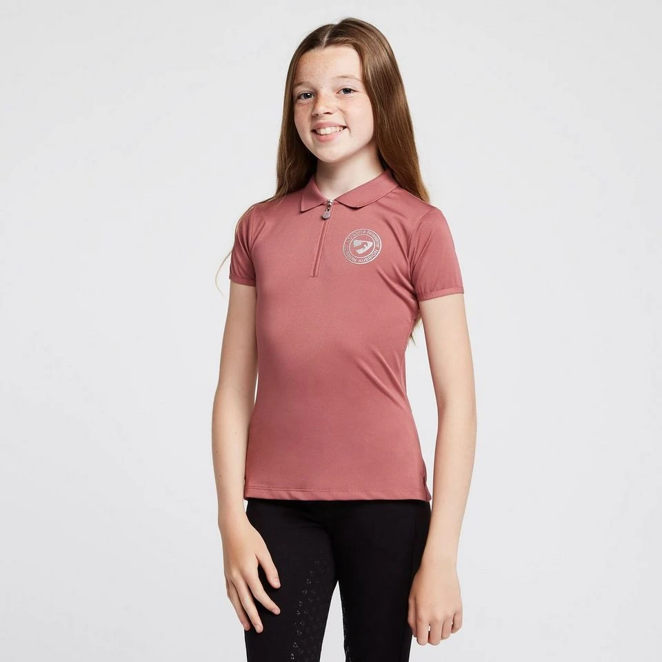 Childs Parsons Tech Polo Shirt Dusky Pink 3 Childs Parsons Tech Polo Shirt Dusky Pink