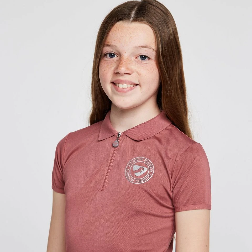Childs Parsons Tech Polo Shirt Dusky Pink 6 Childs Parsons Tech Polo Shirt Dusky Pink - Image 4