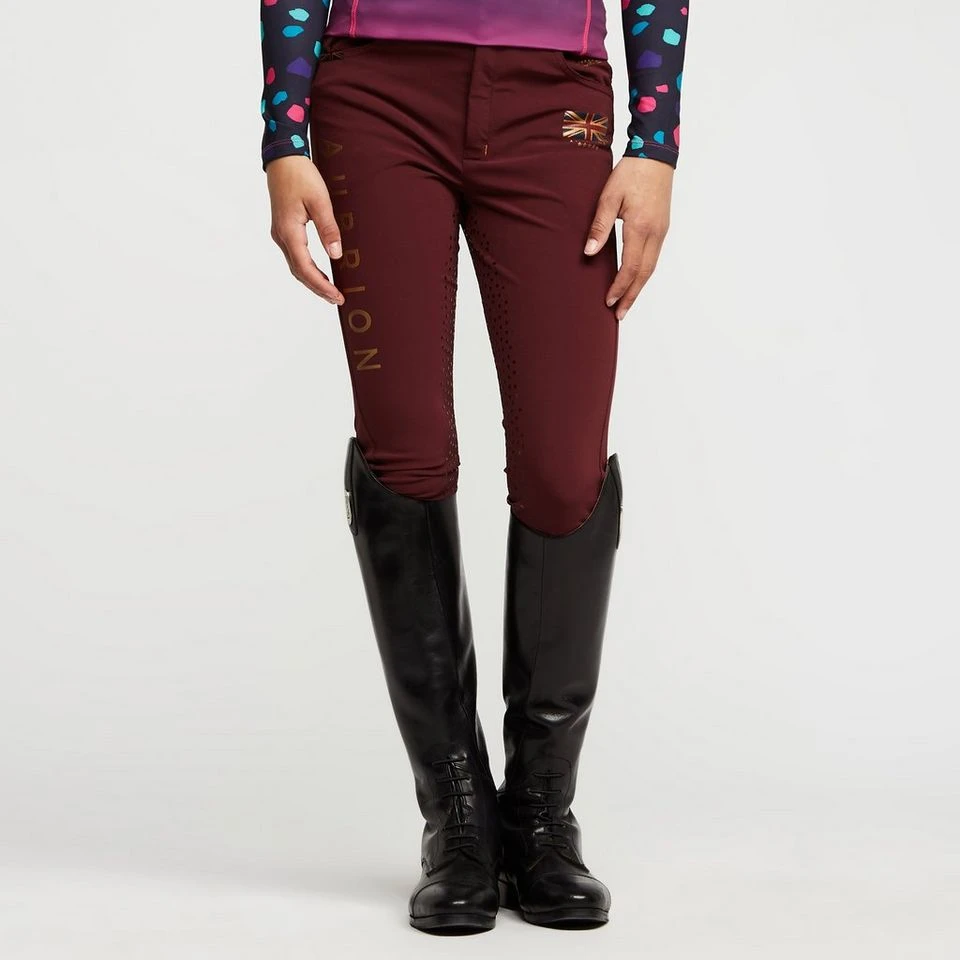 Childs Team Breeches Burgundy 3 Childs Team Breeches Burgundy