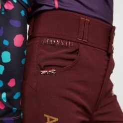 Childs Team Breeches Burgundy 17 Childs Team Breeches Burgundy -Regatta Store go 575437 e