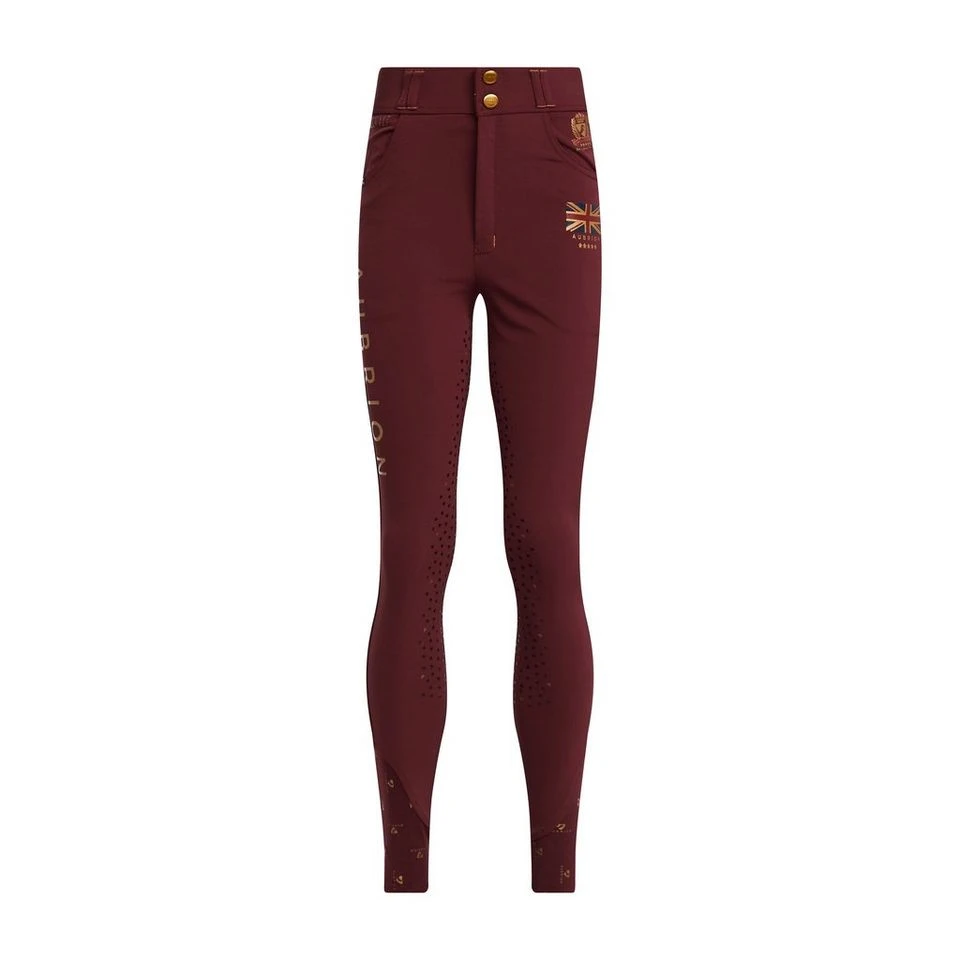 Childs Team Breeches Burgundy 12 Childs Team Breeches Burgundy - Image 10