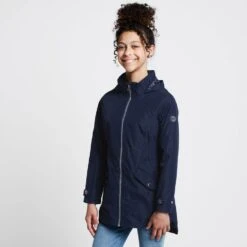 Regatta Kids Talei Waterproof Jacket Navy