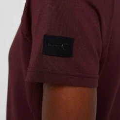 Womens Tiana Pique Short Sleeve Polo Shirt Burgundy Red Mahogany -Regatta Store go 576939 e