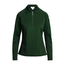 Womens Tiana Pique Long Sleeve Polo Shirt Mountain View Green -Regatta Store go 576941 u
