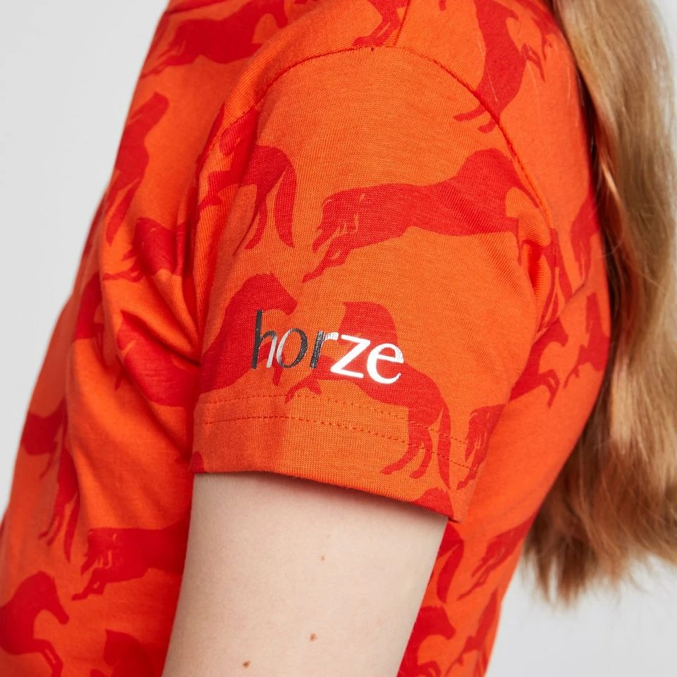 Kids' Organic Micky Printed Cotton T-Shirt Mandarine Orange 7 Kids' Organic Micky Printed Cotton T-Shirt Mandarine Orange - Image 5