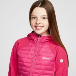 Regatta Childs Kielder Hybrid V Jacket Pink Fusion -Regatta Store go 577273 f