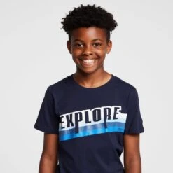 Regatta Kids' Bosley V T-Shirt Navy Explore -Regatta Store go 577278 d