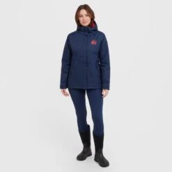 Women’s Waterproof Insulated Jacket In Dark Blue -Regatta Store go 595667 c