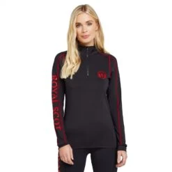 Women’s Long Sleeve Base Layer In Black -Regatta Store go 600889 z