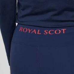 Women's Knee Patch Riding Tights In Dark Blue -Regatta Store go 600891 f