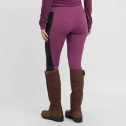 Women's Full Seat Riding Tights In Wine -Regatta Store go 600894 b