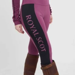 Women's Full Seat Riding Tights In Wine -Regatta Store go 600894 d
