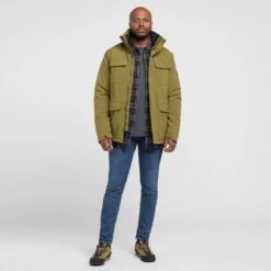 Regatta Men’s Edin Waterproof Jacket In Green -Regatta Store go 607049 c