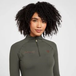 Women's Team Long Sleeved Base Layer Khaki -Regatta Store go 614476 d
