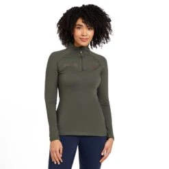Women's Team Long Sleeved Base Layer Khaki -Regatta Store go 614476 z