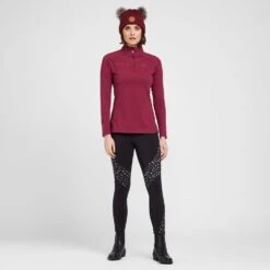 Women's Team Long Sleeve Base Layer In Mulberry 14 Women's Team Long Sleeve Base Layer In Mulberry -Regatta Store go 614477 c