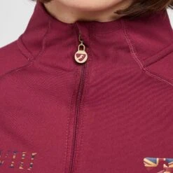 Women's Team Long Sleeve Base Layer In Mulberry 18 Women's Team Long Sleeve Base Layer In Mulberry -Regatta Store go 614477 g