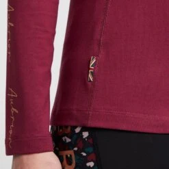 Women's Team Long Sleeve Base Layer In Mulberry 19 Women's Team Long Sleeve Base Layer In Mulberry -Regatta Store go 614477 h