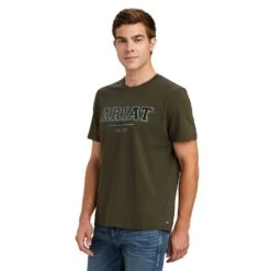 Ariat Men’s Varisty T-Shirt -Regatta Store go 614622 z