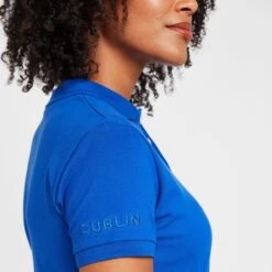 Dublin Womens Lily Cap Sleeve Polo Blue 14 Dublin Womens Lily Cap Sleeve Polo Blue -Regatta Store go 616068 e