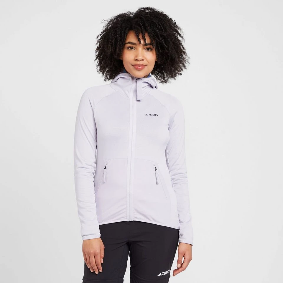 ADIDAS Women’s Tech Flooce Lightweight Hooded Jacket 3 ADIDAS Women’s Tech Flooce Lightweight Hooded Jacket