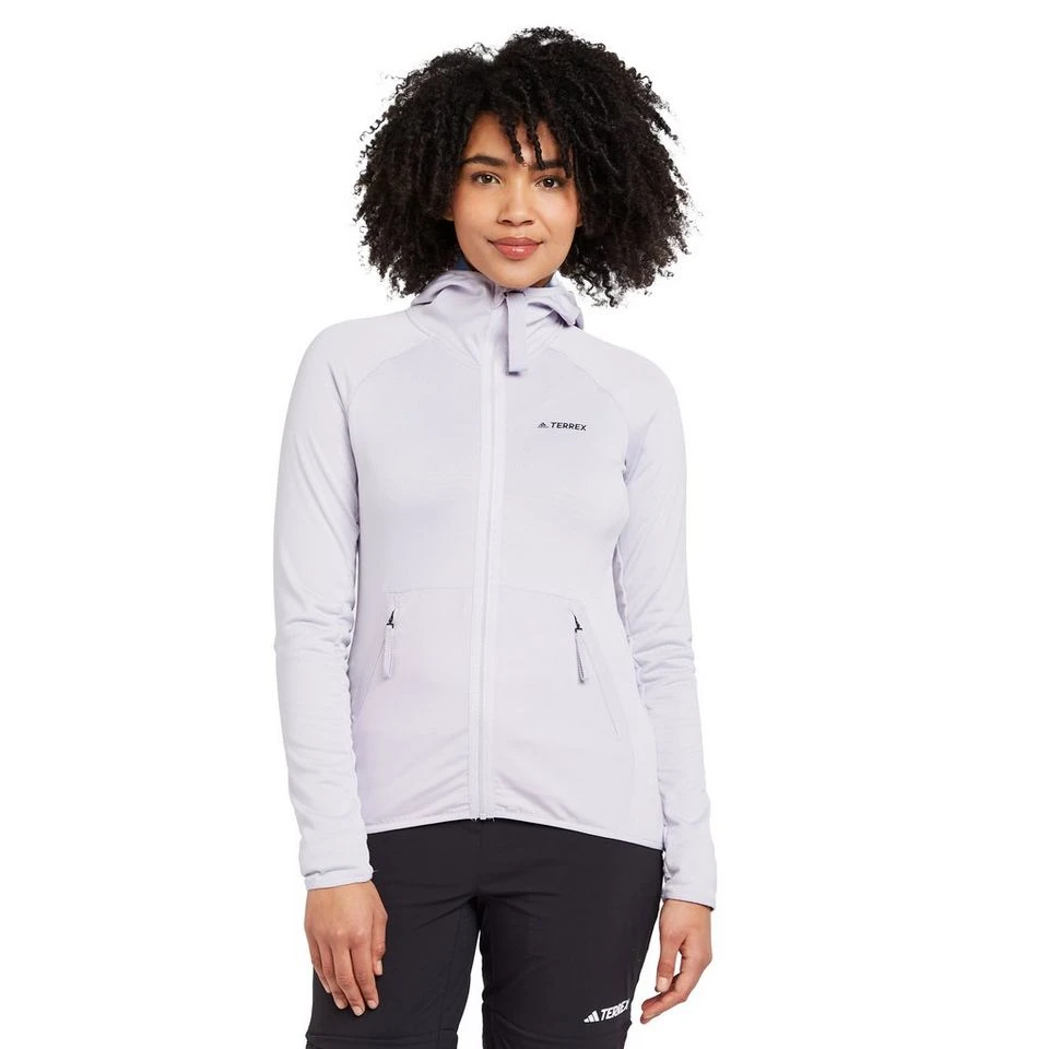 ADIDAS Women’s Tech Flooce Lightweight Hooded Jacket 9 ADIDAS Women’s Tech Flooce Lightweight Hooded Jacket - Image 7